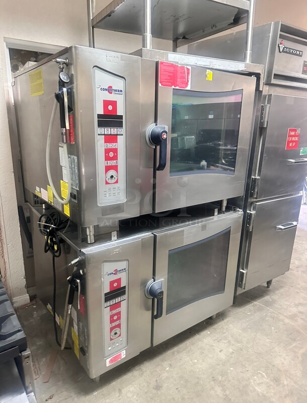 Excellent Shape! Cleveland 0-G-S 6-20 -Double Convotherm combination Gas Oven Tested and Working - Image 5 of 6