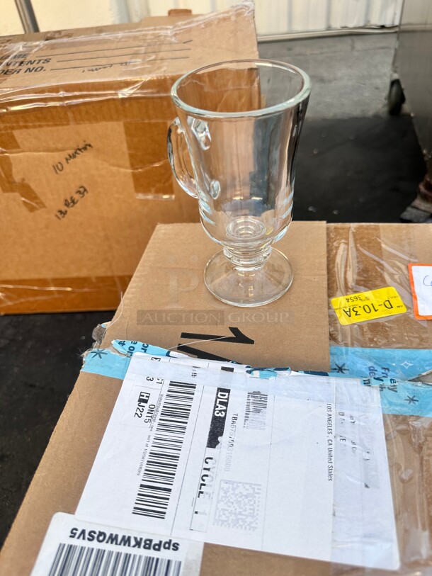 New Glass Coffee Cups - Image 1 of 2