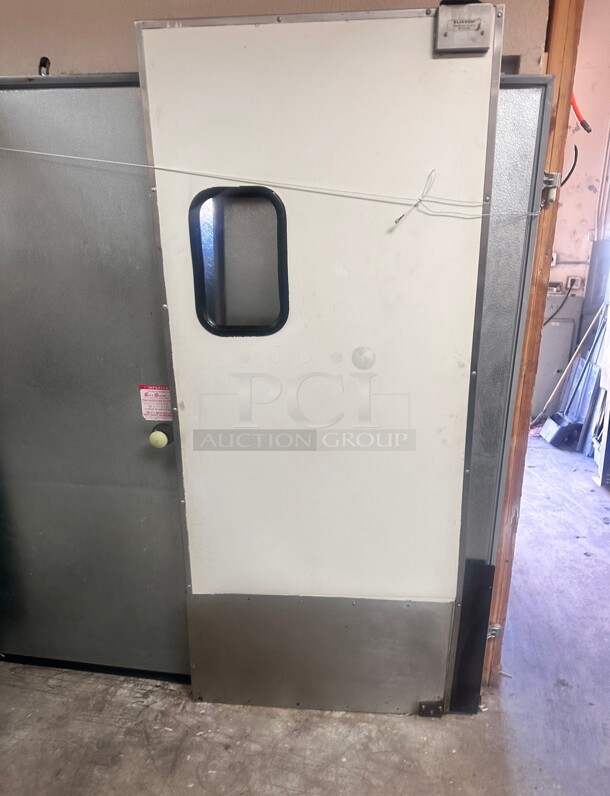 Eliason 36" x 84" Single Heavy Duty Swinging Traffic Door  - Image 1 of 4