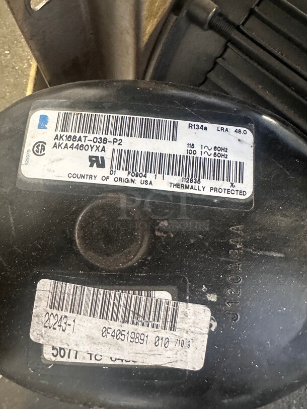 Commercial Refrigerator Compressor 115 Volt  - Image 1 of 1