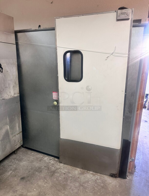 Eliason 36" x 84" Single Heavy Duty Swinging Traffic Door  - Image 4 of 4