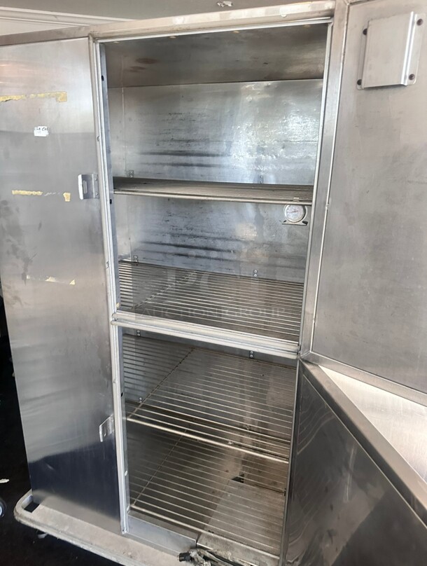Carter-Hoffmann FH-80 Heated Banquet Cart - (120) Plate Capacity, Stainless, 120v Tested and Working - Image 6 of 10