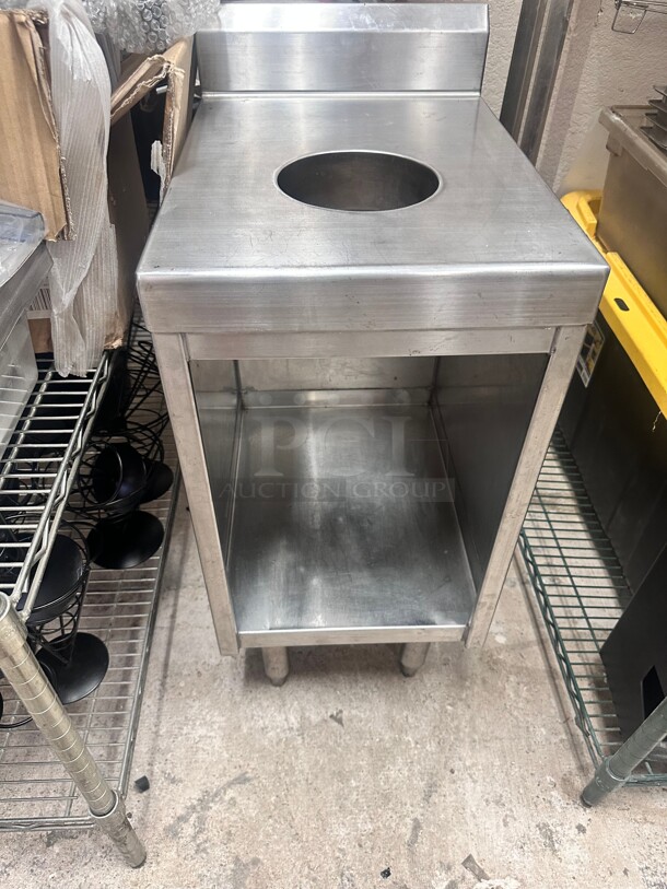 Commercial Heavy Duty Stainless Steel Equipment Stand 
14x20x31 - Image 2 of 7