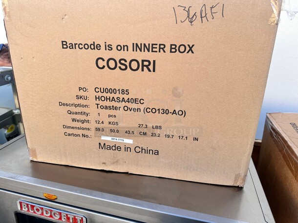 New COSORI Smart 13-in-1 Air Fryer Toaster Oven Combo 115 Volt Working - Image 3 of 4