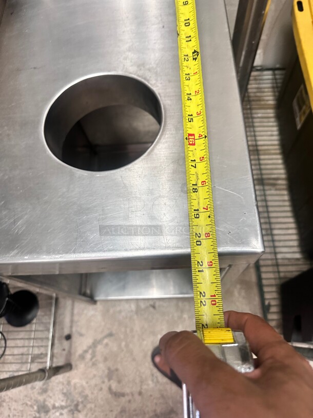 Commercial Heavy Duty Stainless Steel Equipment Stand 
14x20x31 - Image 6 of 7