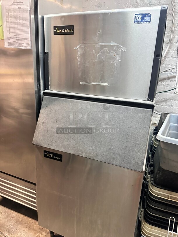 Ice-O-Matic Air Cooled 500 Lb Per day Half Dice Cube Ice Machine -115 Volt Working - Image 5 of 5