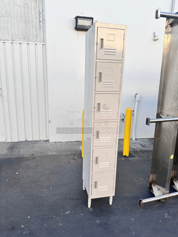 New 6-Compartment Employee Locker - Image 2 of 3