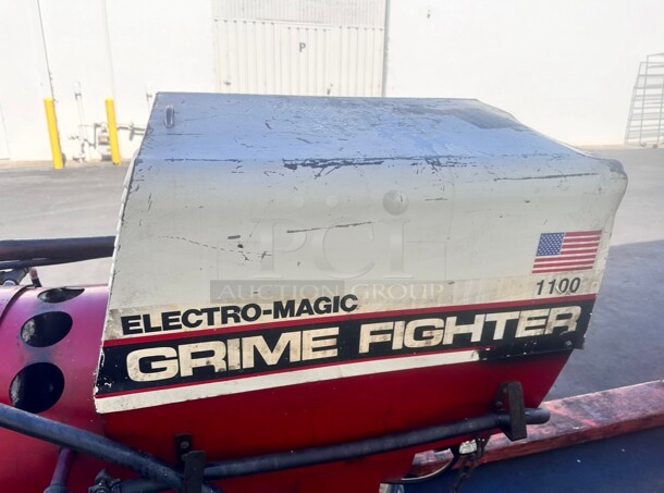 Electro Magic 1100 Dirt Buster Hot Water High Pressure Washer Diesel Working  - Image 4 of 11