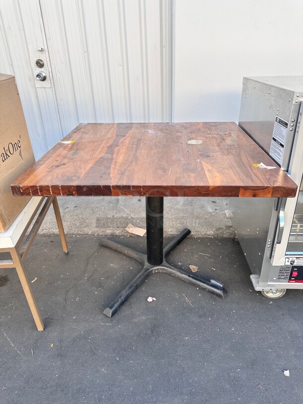 Commercial Heavy Duty Wooden Table - Image 2 of 3