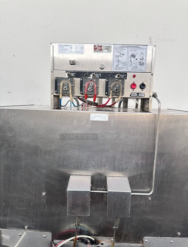 Nice! Used American Dish Service 5AG-S 74 Rack/Hr Double Rack Door Type Low Temp Dishwasher - 115V Tested and Working - Image 8 of 11