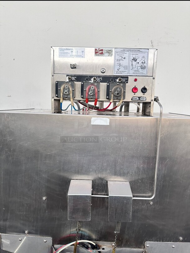 Nice! Used American Dish Service 5AG-S 74 Rack/Hr Double Rack Door Type Low Temp Dishwasher - 115V Tested and Working - Image 9 of 11
