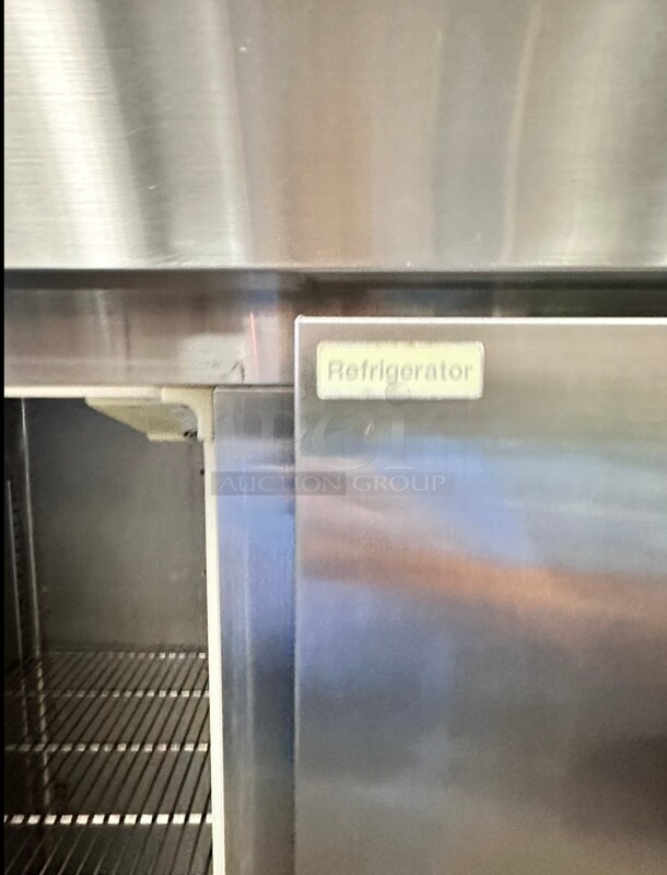 Nice Everest ESRF3 Freezer/ Refrigerator Combo Three Section Reach-In Dual Temp  115 Volt Working - Image 7 of 10