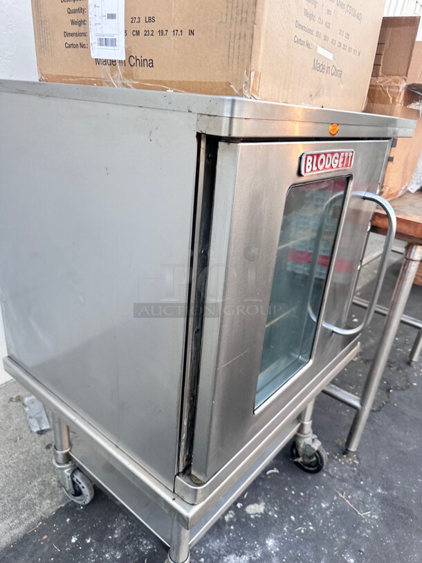 Excellent! Used Blodgett CTB BASE Single Half Size Electric Convection Oven - 5.6kW, 208v/1ph Tested and Working - Image 5 of 7