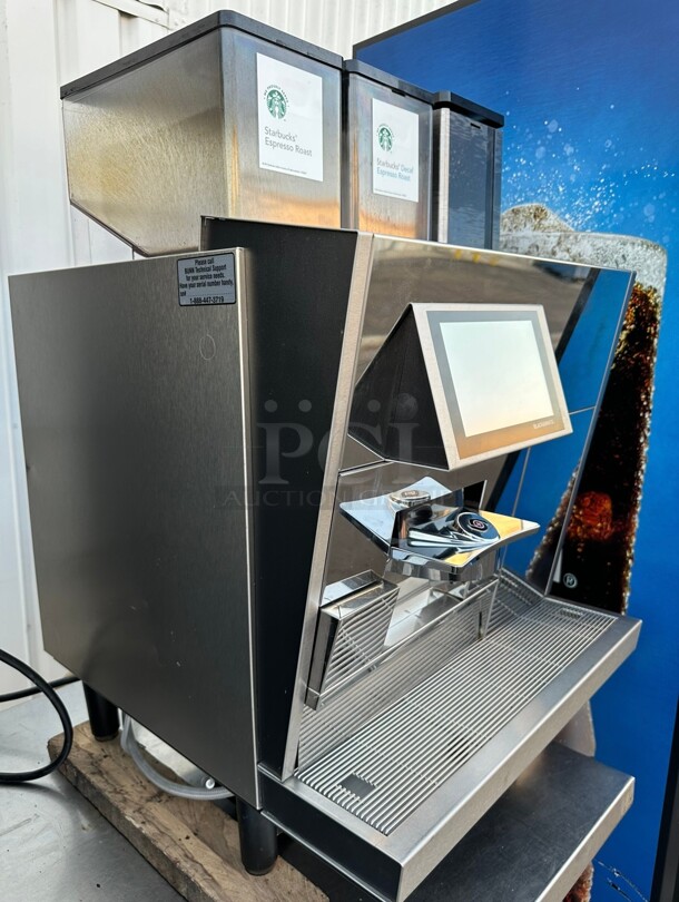 Nice! Thermoplan Black and White 3 CTM C2 Fully Super Automatic Coffee Machine 220 Volt Tested and Working - Image 2 of 5