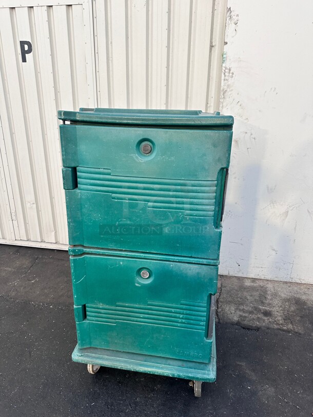 Used Cambro Double Hot Box- Green - Image 2 of 6