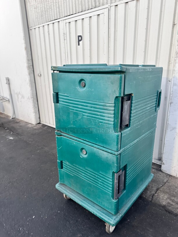 Used Cambro Double Hot Box- Green - Image 3 of 6