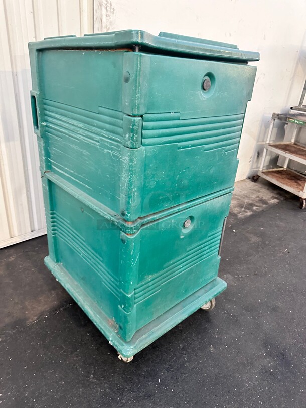 Used Cambro Double Hot Box- Green - Image 6 of 6