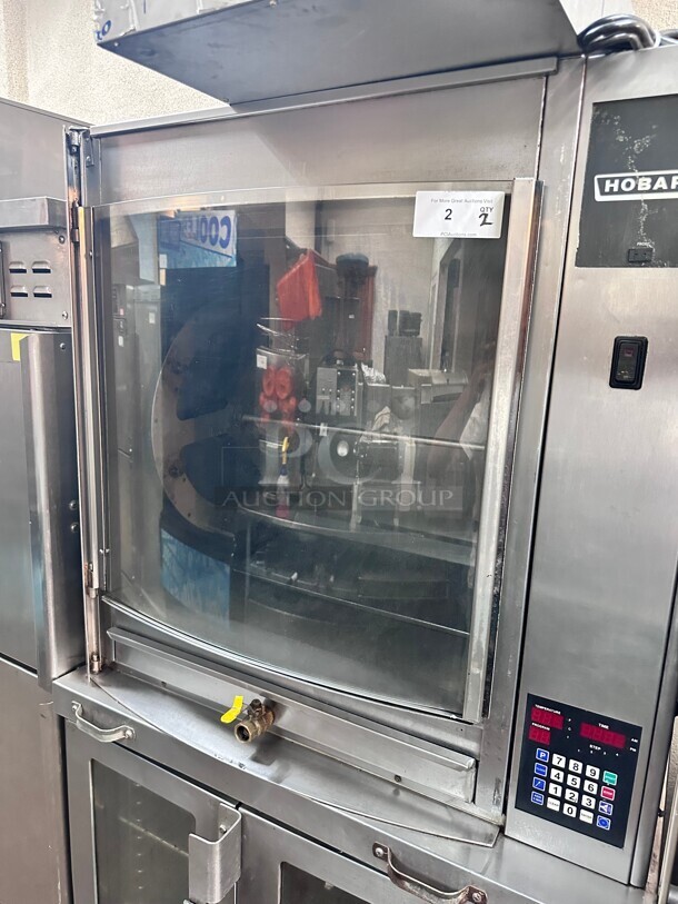 Working HOBART HR7 ELECTRIC ROTISSERIE CHICKEN RIBS Machine NSF 220 Volt 3 Phase - Image 4 of 7