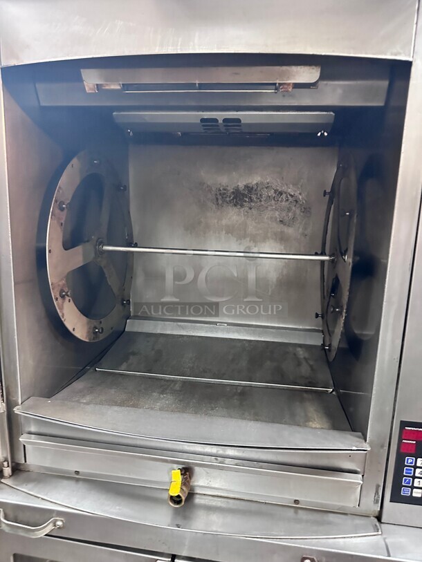 Working HOBART HR7 ELECTRIC ROTISSERIE CHICKEN RIBS Machine NSF 220 Volt 3 Phase - Image 5 of 7