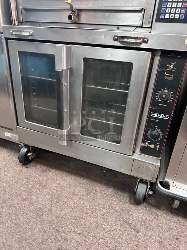 Working HOBART Commercial Full Size Convection Oven Electric 208V 3/1 Phase NSF - Image 5 of 9