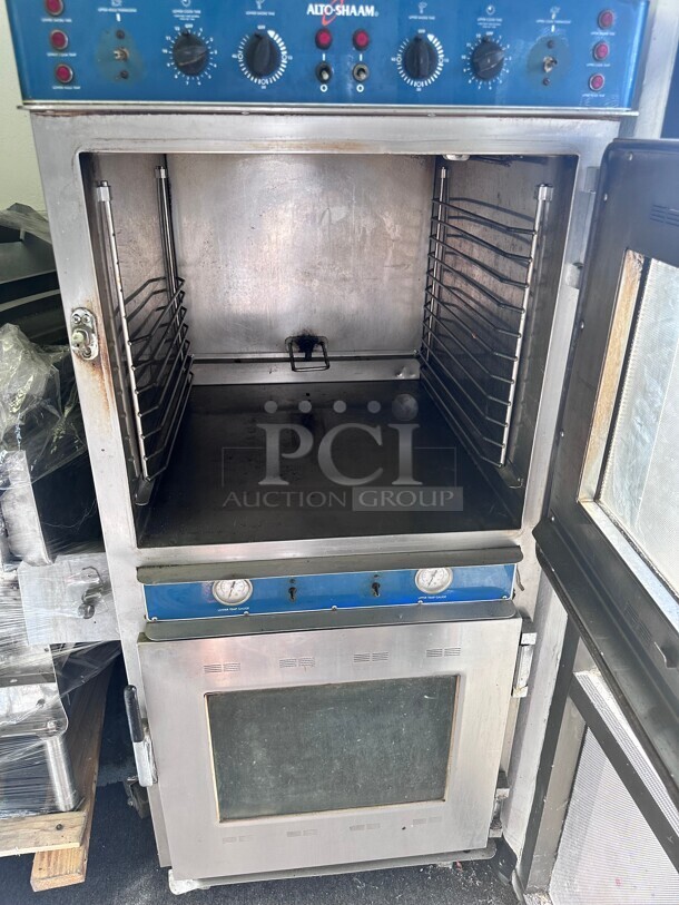 Alto-Shaam 1767-SK Halo Heat Electric Slo Cook Hold & Smoker Oven - Double Manual Controls 220 Volt 1 Phase NSF - Image 4 of 7