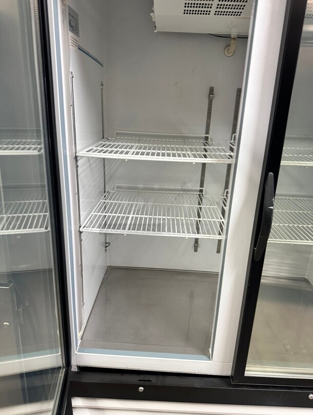 New! Polarman HGD-48F 54″ Double Glass Door Commercial Freezer 115 Volt Tested and Working! - Image 9 of 9