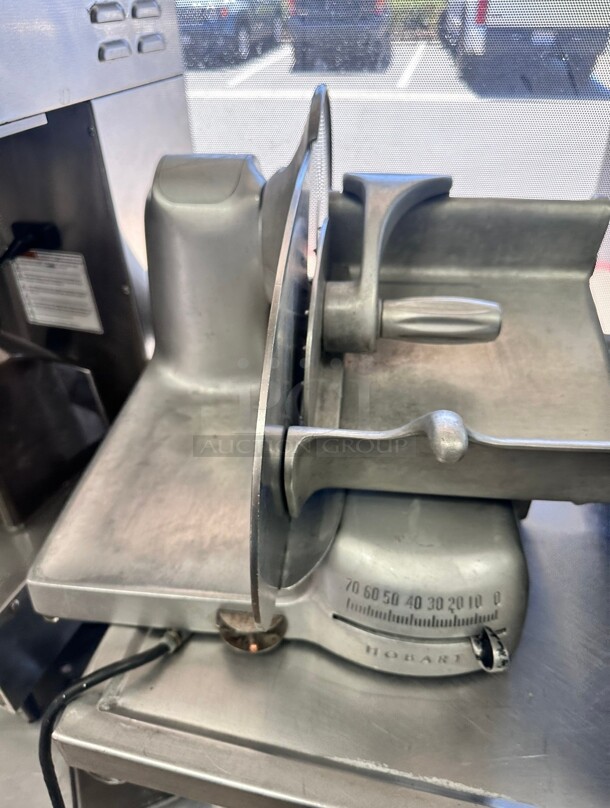 Hobart Commercial Meat Cheese Slicer 115 Volt Working - Image 4 of 6