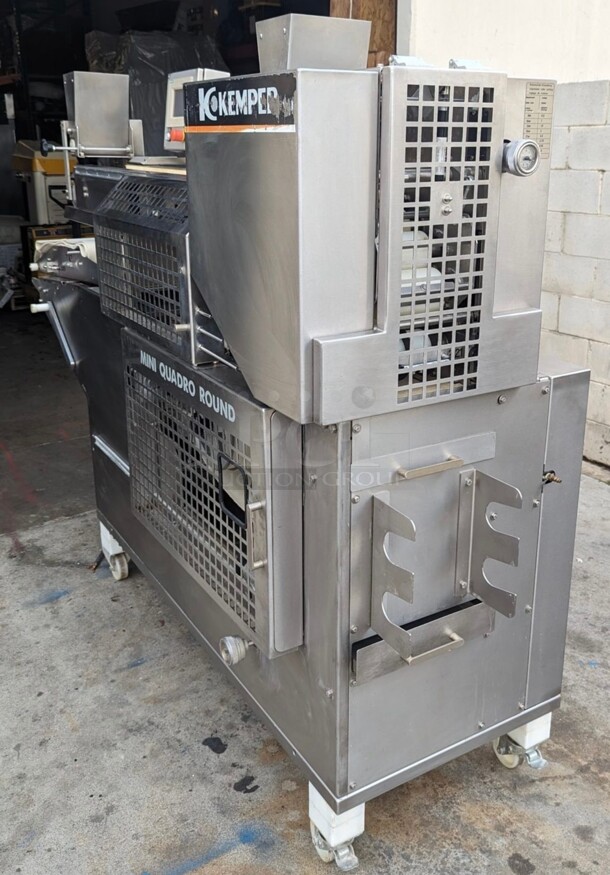 Kemper Mini Quadro Commercial Heavy Duty Dough Divider Rounder 220 Volt 3 Phase Tested and Working - Image 2 of 9