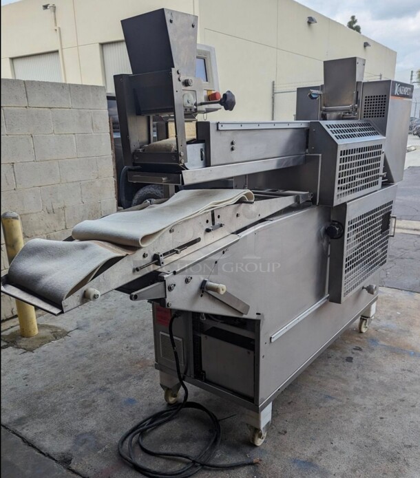 Kemper Mini Quadro Commercial Heavy Duty Dough Divider Rounder 220 Volt 3 Phase Tested and Working - Image 5 of 9