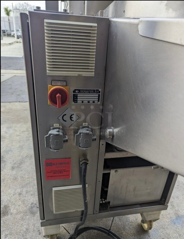 Kemper Mini Quadro Commercial Heavy Duty Dough Divider Rounder 220 Volt 3 Phase Tested and Working - Image 8 of 9
