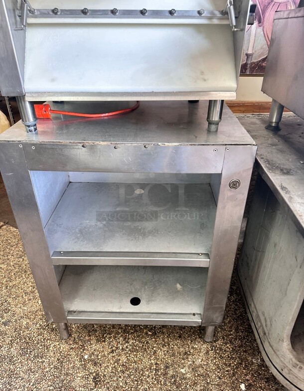 Stainless Steel Table With Double Shelves
26x20x34 - Image 2 of 7