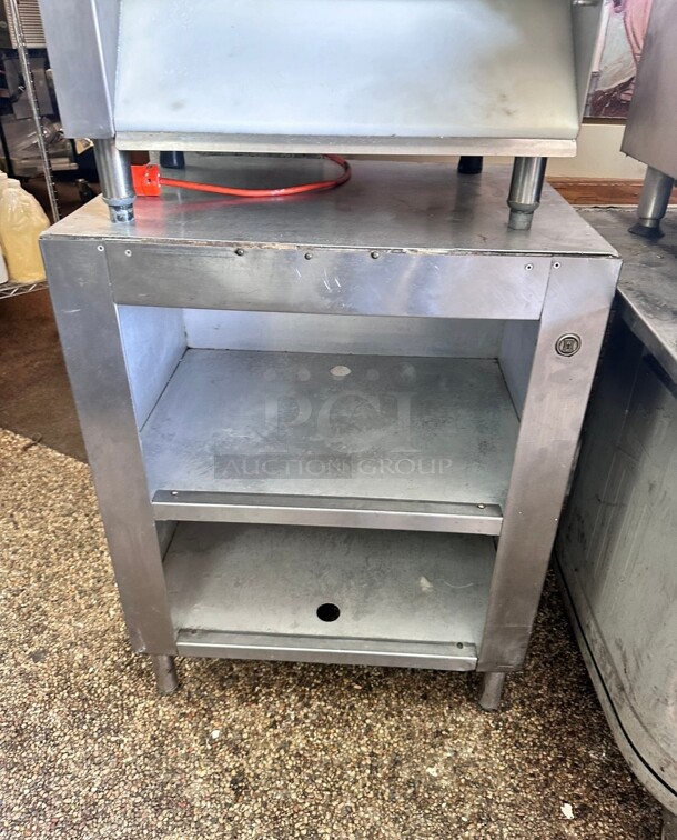 Stainless Steel Table With Double Shelves
26x20x34 - Image 5 of 7