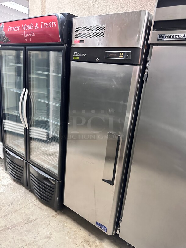 Turbo Air Single Door Refrigerator 115 Volt Tested and Working - Image 1 of 7