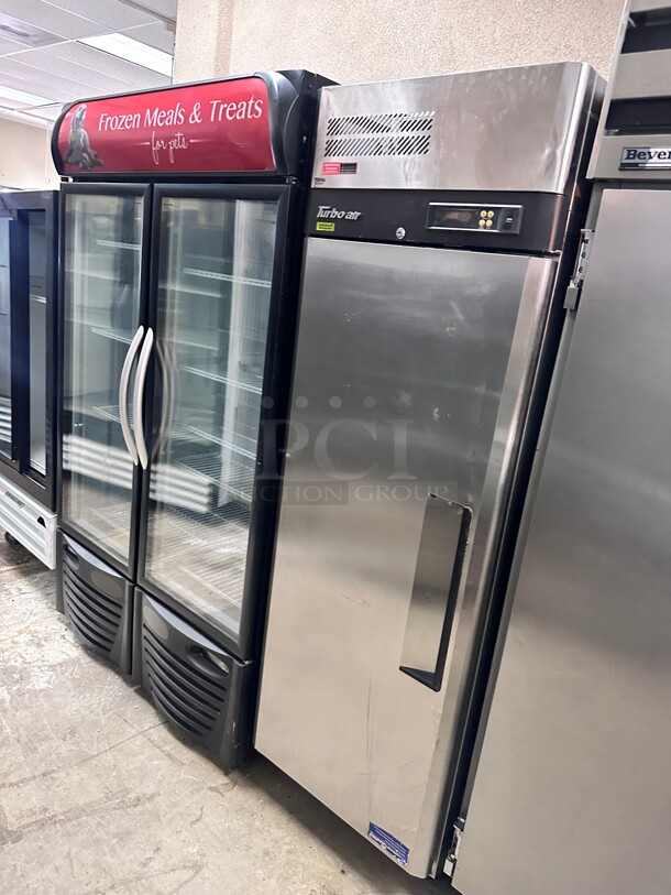 Turbo Air Single Door Refrigerator 115 Volt Tested and Working - Image 2 of 7
