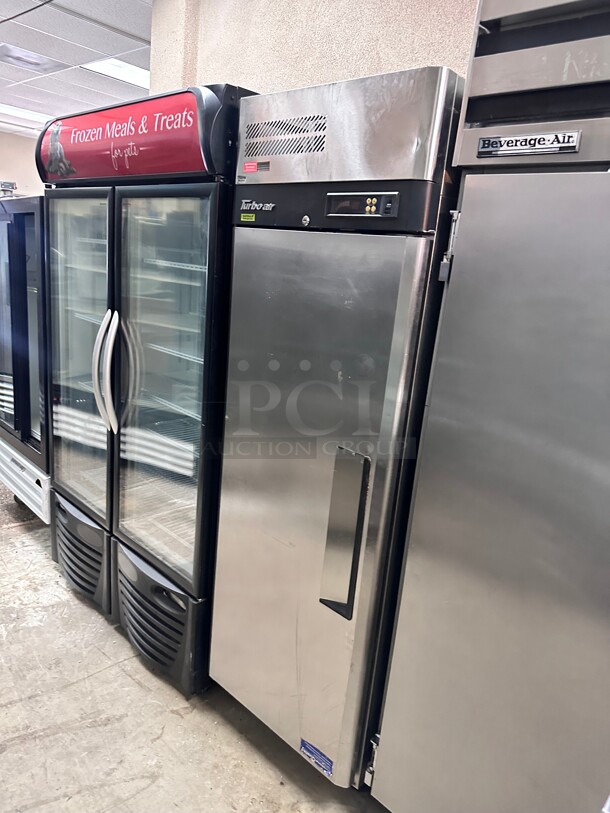 Turbo Air Single Door Refrigerator 115 Volt Tested and Working - Image 4 of 7
