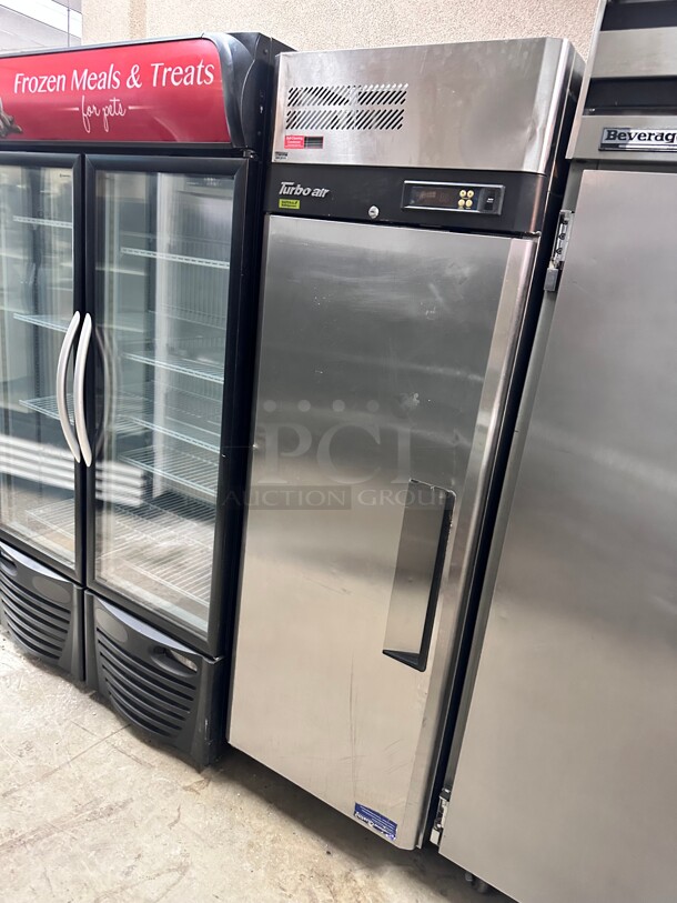 Turbo Air Single Door Refrigerator 115 Volt Tested and Working - Image 5 of 7