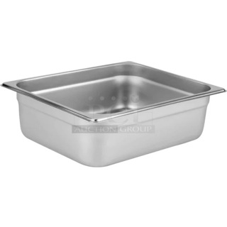 4 BRAND NEW SCRATCH AND DENT! Items Including Choice 1/2 Size 4" Deep Anti-Jam Stainless Steel Steam Table / Hotel Pan. 4 Times Your Bid! 