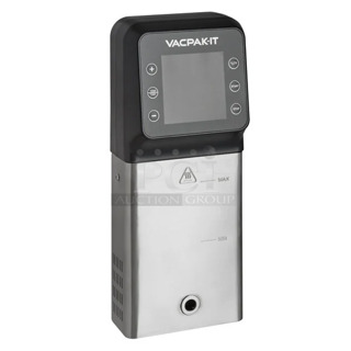 BRAND NEW SCRATCH AND DENT! Vacpak-it 186SV08 Stainless Steel Commercial 10.5 Gallon Sous Vide Immersion Circulator Head. 120 Volts, 1 Phase. 