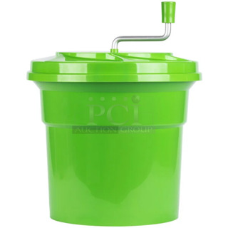 BRAND NEW SCRATCH AND DENT! Choice 176DRYER5GL Prep 5 Gallon Salad Spinner / Dryer