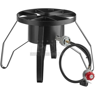 3 BRAND NEW SCRATCH AND DENT! Backyard Pro 554BPRD13 Single Burner Outdoor Patio Stove / Range - 110,000 BTU. 3 Times Your Bid! 