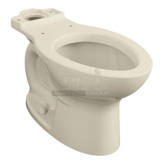 American Standard Cadet PRO 3517C101.021 Bone Vitreous China Floor-Mount Standard Height Elongated Toilet Bowl - 1.6 GPF