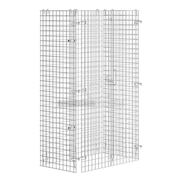 BRAND NEW SCRATCH AND DENT! Regency 460ECSC2436 NSF Chrome Wire Security Cage - 24" x 36" x 61". May Be Missing Pieces.  - Image 1 of 2