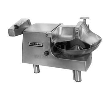 BRAND NEW SCRATCH AND DENT! 2024 Hobart 84145 5 lb. Buffalo Chopper Food Processor with Powder-Coated Aluminum Base, S Blade and #12 Hub. 115 Volts, 1 Phase. Tested and Working!