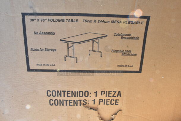 2 BRAND NEW SCRATCH AND DENT! Items Including Folding Table. 2 Times Your Bid! May Be Missing Pieces.  - Image 1 of 4