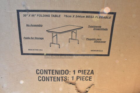 2 BRAND NEW SCRATCH AND DENT! Items Including Folding Table. 2 Times Your Bid! May Be Missing Pieces. 