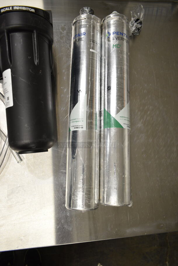 BRAND NEW SCRATCH AND DENT! Pentair Everpure High Flow CSR TWIN Water Filtration System w/ 2 Cartridges - Image 3 of 12