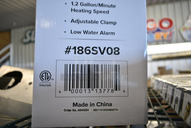 BRAND NEW SCRATCH AND DENT! Vacpak-it 186SV08 Stainless Steel Commercial 10.5 Gallon Sous Vide Immersion Circulator Head. 120 Volts, 1 Phase.  - Image 3 of 3