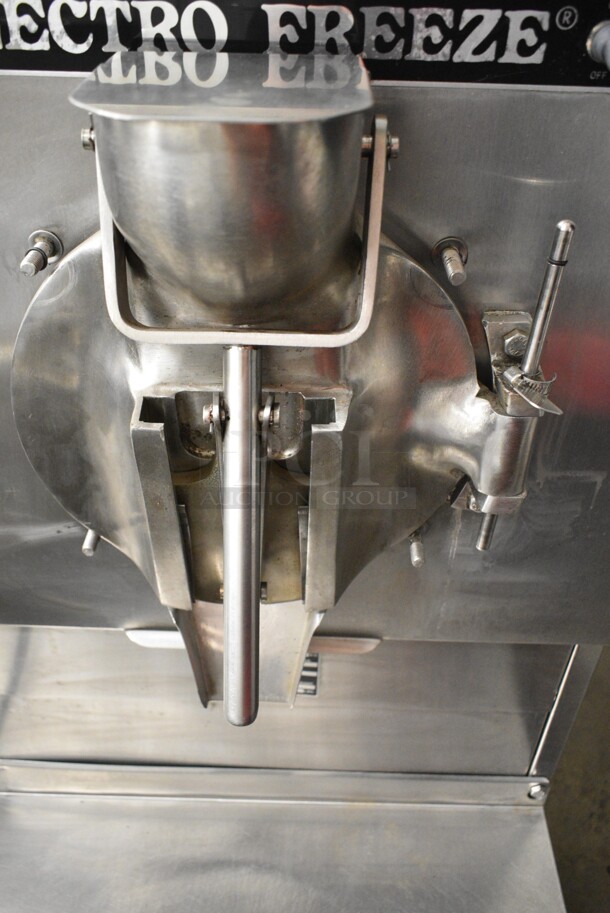 Electro Freeze FT-1 Stainless Steel Commercial Floor Style Water Cooled Batch Freezer on Commercial Casters. 230 Volts, 1 Phase. - Image 4 of 11