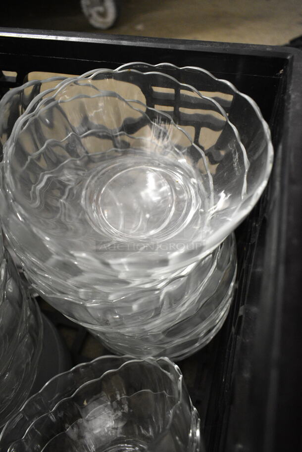 ALL ONE MONEY! Bin of 40 Glass Salad Bowls.  - Image 5 of 5