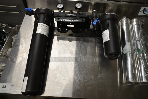 BRAND NEW SCRATCH AND DENT! Pentair Everpure High Flow CSR TWIN Water Filtration System w/ 2 Cartridges - Image 6 of 12